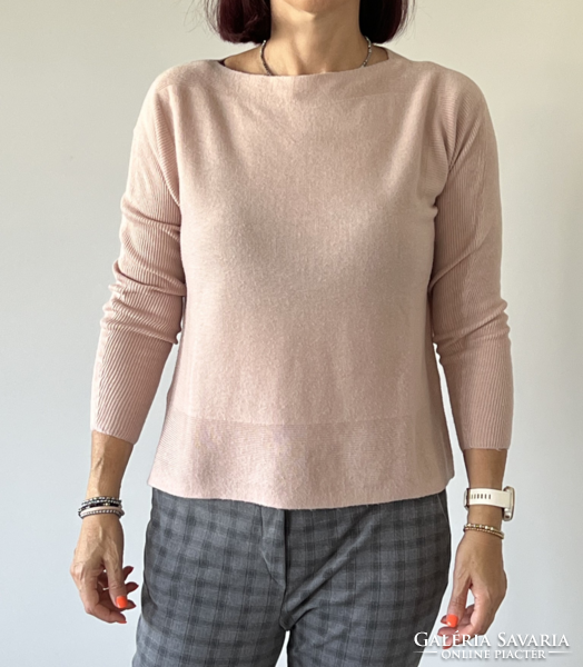 Reserved rózsaszín kötött oversize pulóver