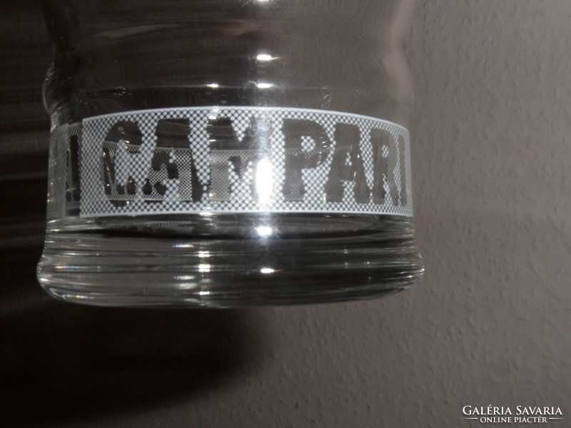 CAMPARI üveg pohár ( 6 db. )