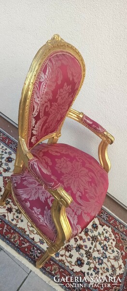 Neo-baroque gilded arm chair armchair. Negotiable!!