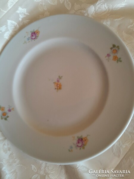 Zsolnay szórt virágos tányér  19 cm