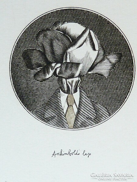 Vagyócky's rare etching
