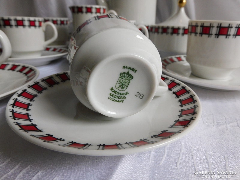 Schumann arzberg Bavarian retro coffee set