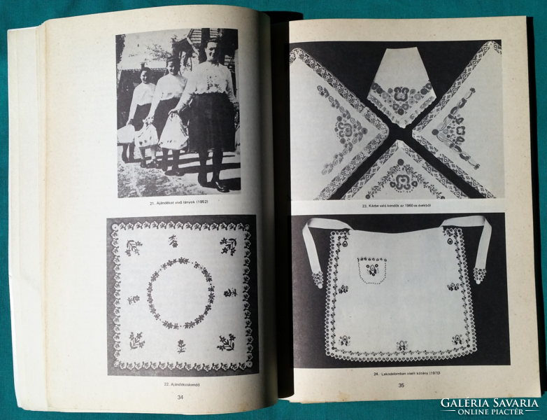Marianna Varga: old Tura embroideries with 14 drawings > folk art > handicrafts