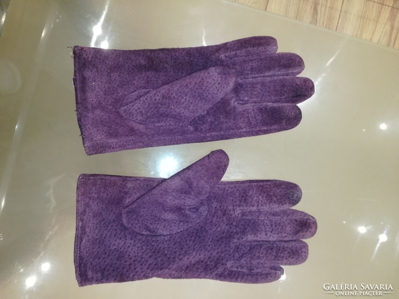 Women's split leather gloves s es