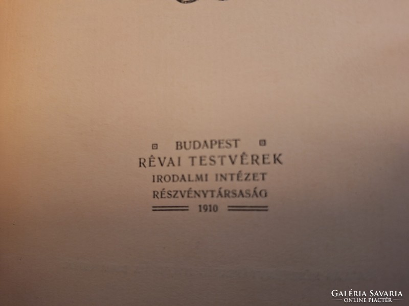 1910.RÉVAI TESTVÉREK -MIKSZÁTH K. MUNKÁI-- RUBINYI MÓZES. MIKSZÁTH STILUSA ÉS NYELVE-GOTTERMAYER K.
