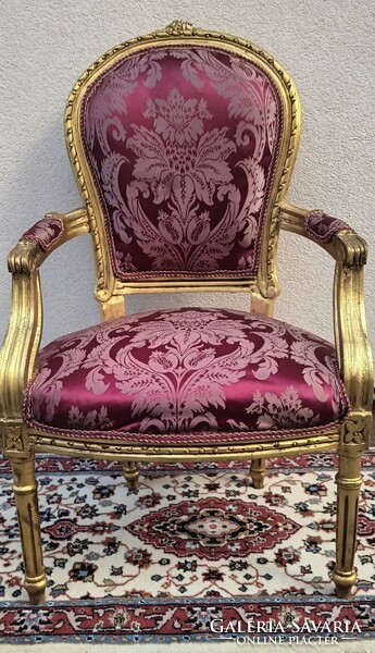 Neo-baroque gilded arm chair armchair. Negotiable!!