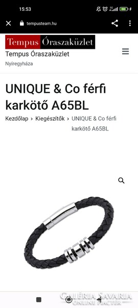 I was on sale! Unique & co. Leather bracelet price below