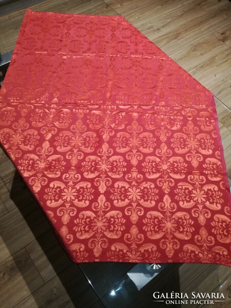 Old festive tablecloth