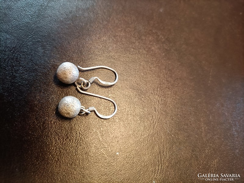 Silver earring