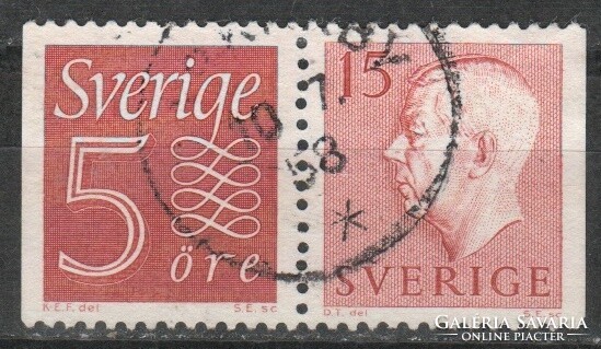 Swedish 0362 booklet stamp w1 3.00 euros