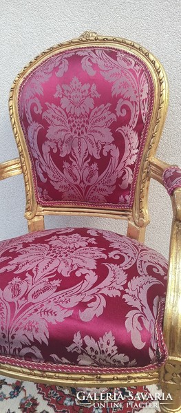Neo-baroque gilded arm chair armchair. Negotiable!!