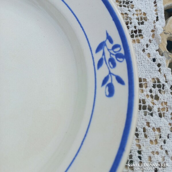 Old faience - thicker - plate