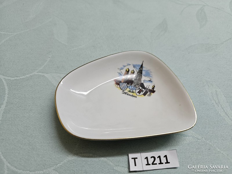 T1211 small bowl with Bavarian Munich pattern 9x11 cm