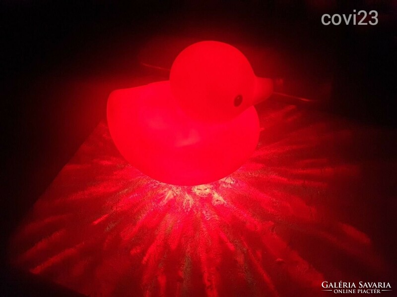 Fairy-like sophisticated duck pool with playful LED lighting