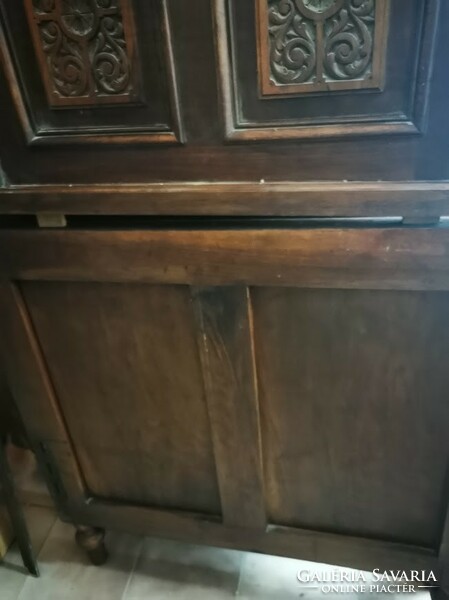 2 Tin German beds without connecting boards. Only the head and feet parts