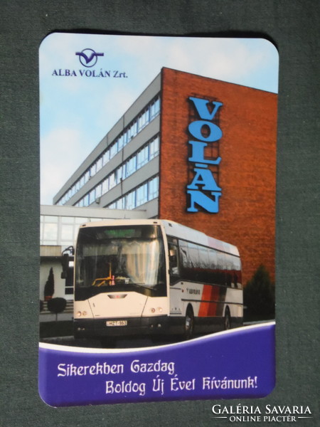 Card calendar, alba steering wheel, ikarus, scania bus, 2009, (1)