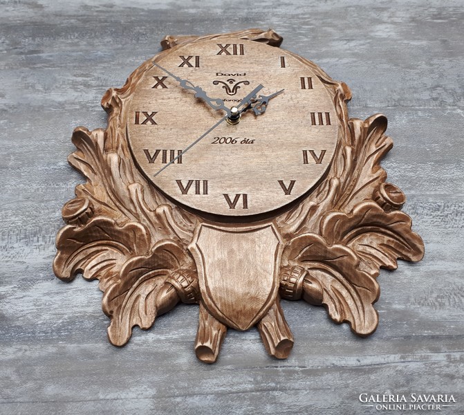 Trophy clock hunting clock hunting coaster hunting product headstone trophy carving hunting gift hunting rifle deer