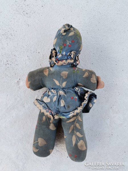 Antique paper mache doll