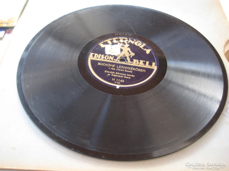 Gramophone records, 7 pcs., 78 revolutions