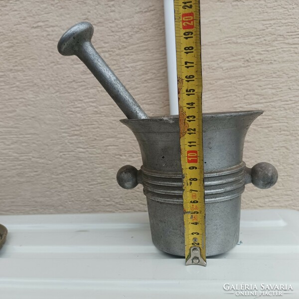 Aluminum mortar and pestle for sale.