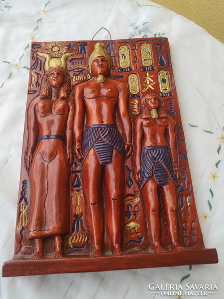 Glazed ceramic wall picture, wall decoration for sale! Egyptian life picture, relief for sale!
