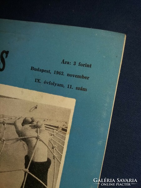 1963. november LABDARÚGÁS magyar labdarúgó újság magazin a képek szerint