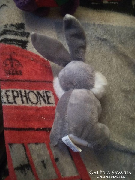 Bunny with carrot, plush toy, negotiable