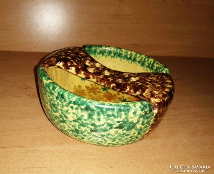 Ritka iparművészeti kerámia ikebana váza (bb)