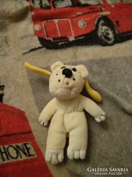 Yellow dog plush toy, negotiable