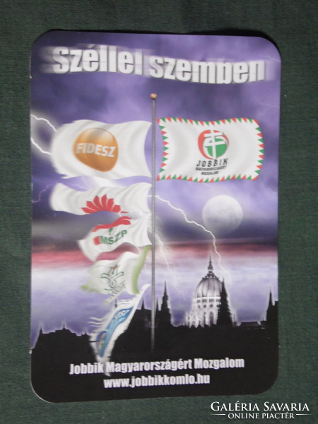 Card calendar, politics, better Hungary movement, 2010, (1)