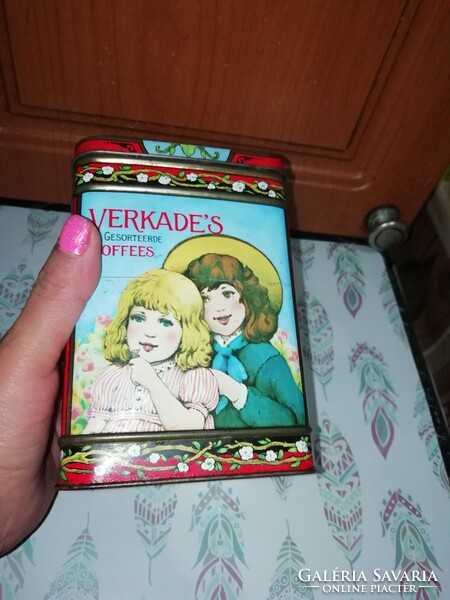Verkades Toffees fém régi doboz. Aukció több száz termék vegye vigye