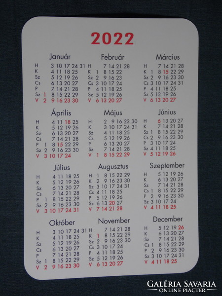 Card calendar, rose pharmacy, pharmacy, Budapest, cash register, 2022 (1)