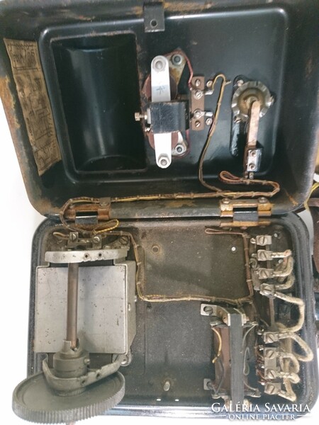 STANDARD LB37 Antik Kurblis Telefon az 1930-as Évekből