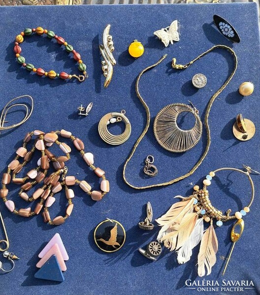 Mixed jewelry, bijou collection, 20 pcs