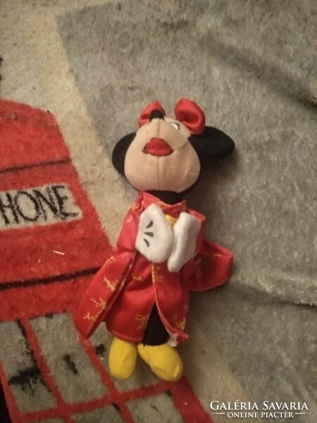 Disney Minnie egér, mint gésa, plüss játék, alkudható