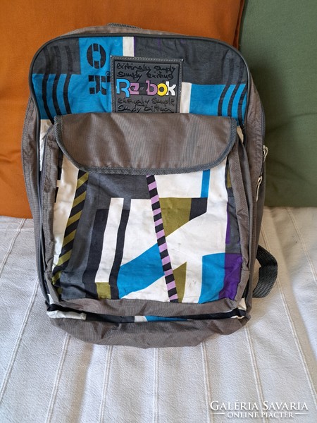 Vintage, retro reebok backpack, bag from a store on Vác Street that opened after the regime change, rare item