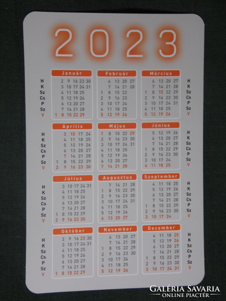 Card calendar, progressive print, erotic female nude model, 2023 (1)