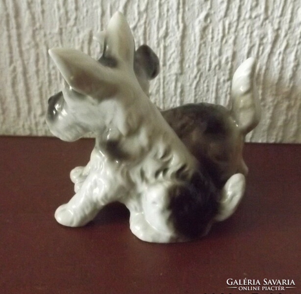 Unterweissbach - kutyapár porcelán