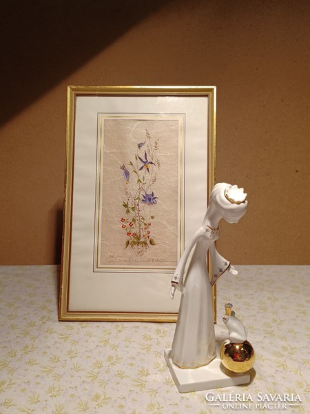 Aquincum porcelain princess with frog