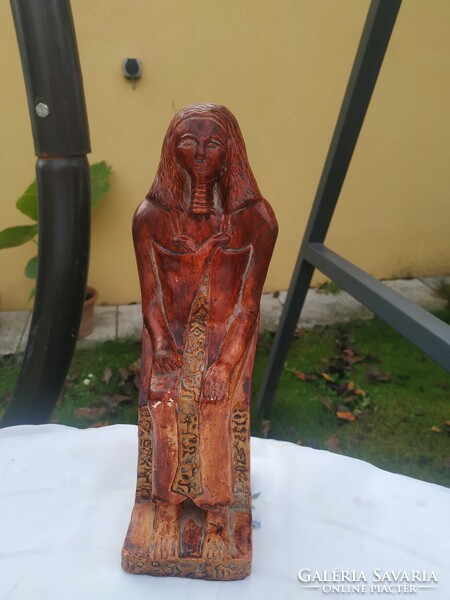 Glazed ceramic statue, ornament for sale! Pharaoh statue for sale!