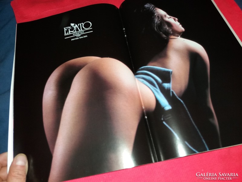 1989. II. évfolyam 5. szám ERATO Művészet - erotika magazin újság poszterrel a képek szerint