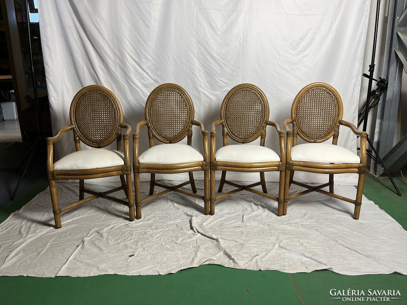 4 antique armchairs