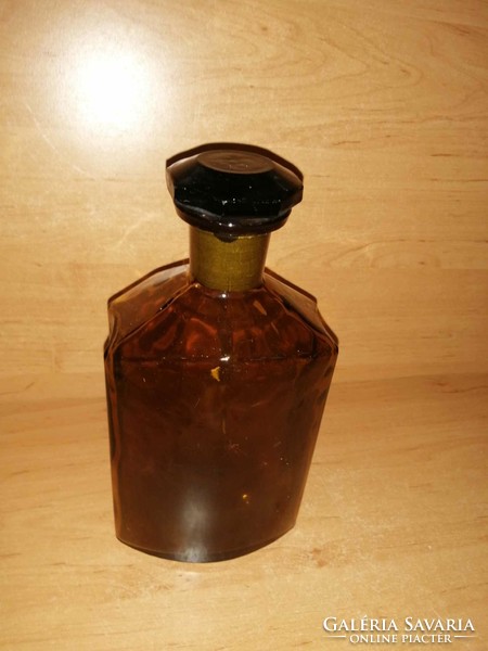 Régi gyógyszeres üveg - 21 cm magas (32/d)