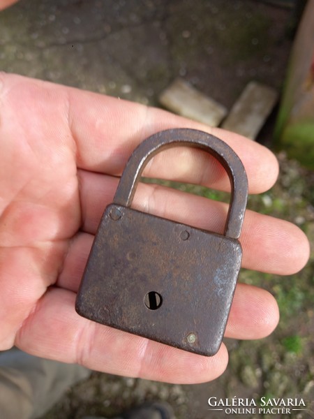 Antique padlock from 1950.