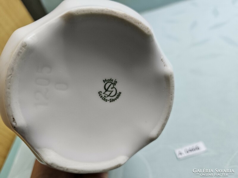 A0466 cld Czechoslovakia (pre-war) porcelain jug 19 cm