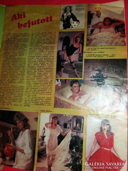 1984. Hungarian badminton annually published magazine public life erotica humor newspaper according to the pictures