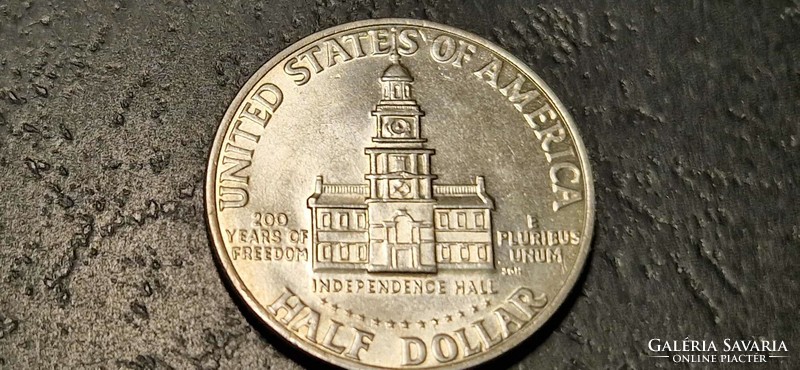 United States of America ½ dollar, 1976, 200th Anniversary - Independence of the USA, without mint mark.