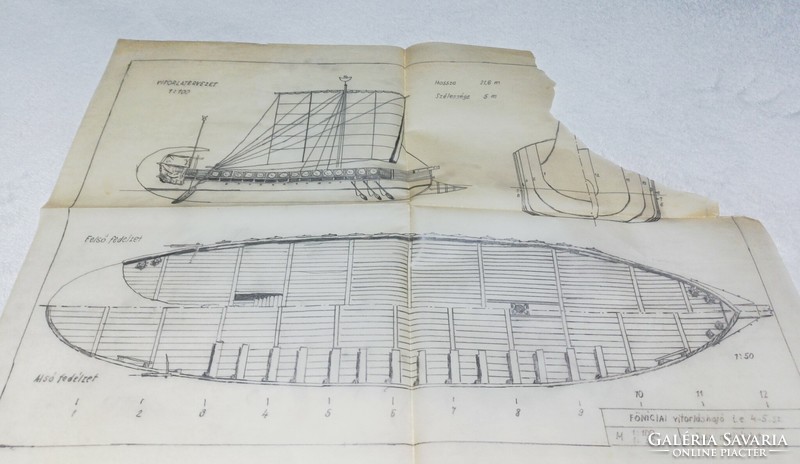 Modeling of historical ships - model plans