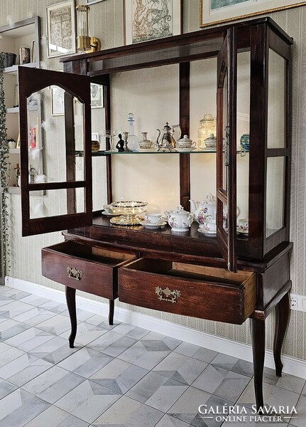 Antique restored display case