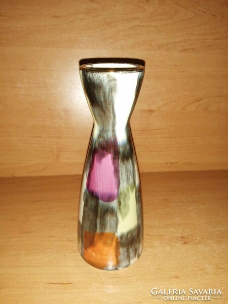 Industrial artist eosin ceramic vase - 17.5 cm (14/d)